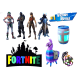 SibCor9 Fortnite imagine comestibila de tort caketoppers usor de decupat din vafa 30x20cm